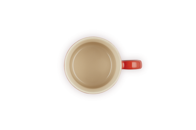 Le Creuset Stoneware London Cappuccino Mug 200ml CeriseCerise image number 4
