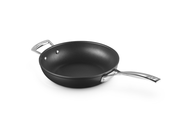Le Creuset Toughened Non-Stick Deep Frying Pan with Helper Handle 26cm image number 6