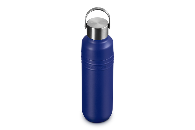 Le Creuset On The Go Insulated Water Bottle 500ml Azure BlueAzure Blue image number 3