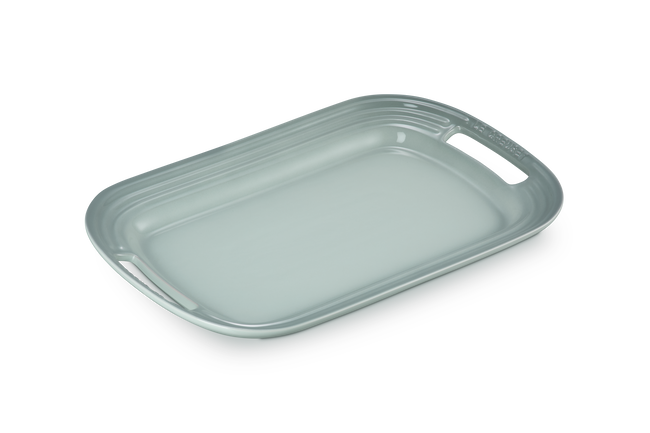 Le Creuset Stoneware BBQ Platter 36cm Sea SaltSea Salt image number 5