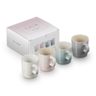 Stoneware Calm Set of 4 Espresso Mugs image number 1