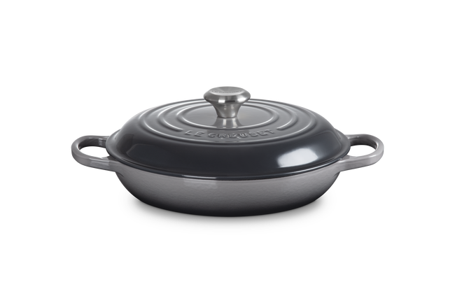 Le Creuset Cast Iron Signature Shallow Casserole 28cm FlintFlint image number 1