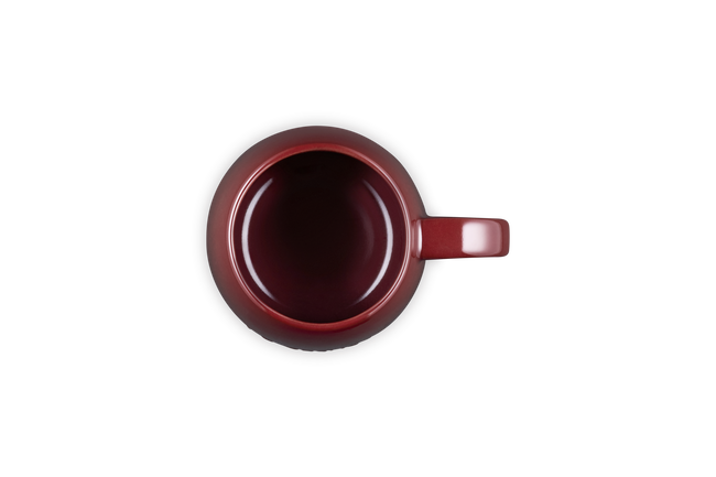 Le Creuset Stoneware Coupe Mug 320ml GarnetGarnet image number 4