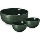 Le Creuset Serenity Stoneware Serving Bowls Set of 3 For&ecirc;tFor&ecirc;t image number 2