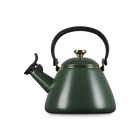 Le Creuset Kone Kettle with Gold Knob 1.6L For&ecirc;tFor&ecirc;t image number 3