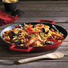 Le Creuset Cast Iron Classic Paella Pan 34cm CeriseCerise image number 5