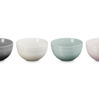 Stoneware Coupe Set of 4 Snack Bowls image number 3