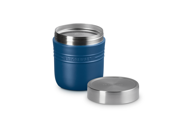Le Creuset On The Go Food Flask 500ml Deep TealDeep Teal image number 1
