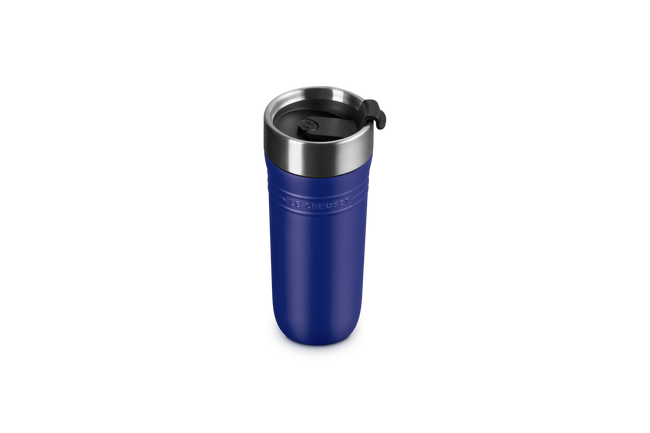 Le Creuset On The Go Travel Mug 350ml Azure BlueAzure Blue image number 3
