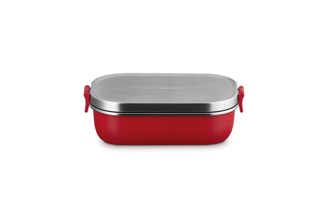 Le Creuset On The Go Lunch Box 900ml CeriseCerise image number 2