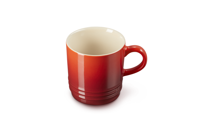 Le Creuset Stoneware London Cappuccino Mug 200ml CeriseCerise image number 2