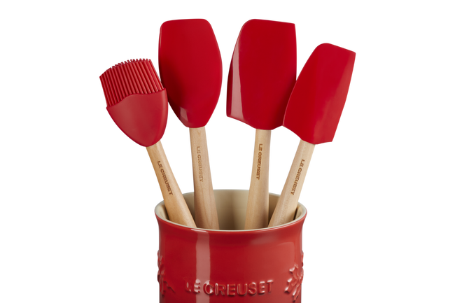 Le Creuset Holly 5-piece Utensil Set image number 3