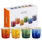 Stoneware Rainbow Set of 6 Vancouver Cappuccino Mugs image number 1