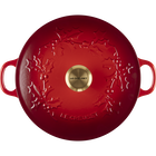 Le Creuset Cast Iron Classic Holly Soup Pot 26cm image number 6