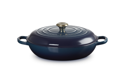 Le Creuset Cast Iron Signature Shallow Casserole 32cm Agave
