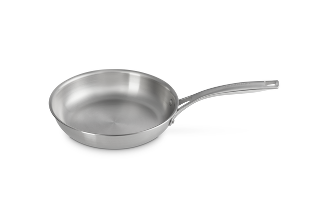 Essential 3-ply Stainless Steel 24cm Frying Pan image number 3
