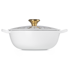 Le Creuset Cast Iron Classic Soup Pot 24cm White image number 3