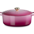 Le Creuset Cast Iron Signature Oval Casserole 31cm BerryBerry image number 1