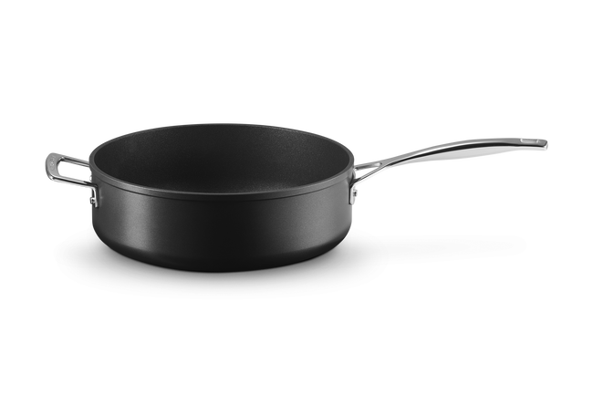 Le Creuset Toughened Non-Stick Saute Pan with Helper Handle image number 1