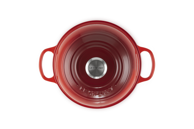Le Creuset Cast Iron Signature Bread Oven 24cm CeriseCerise image number 4