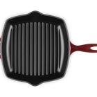Le Creuset Cast Iron Classic Square Skillet Grill 26cmGarnet image number 4