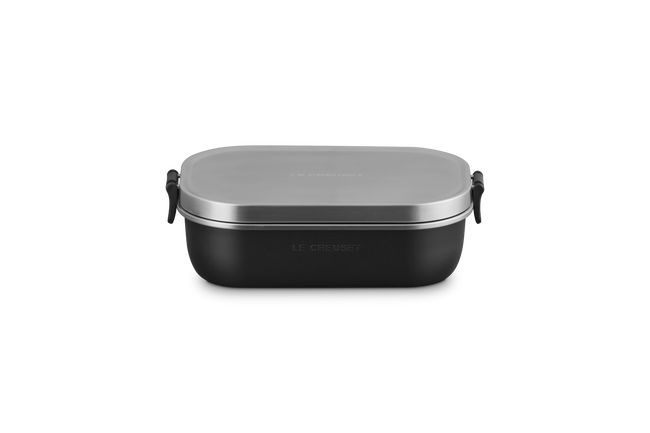 Le Creuset On The Go Lunch Box 900ml Matte BlackMatte Black image number 2
