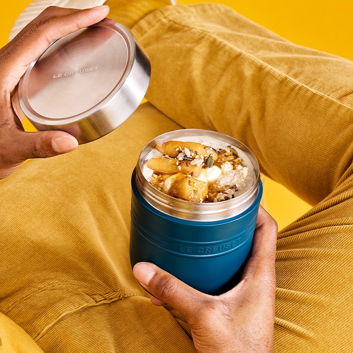 overnight oats in food flask