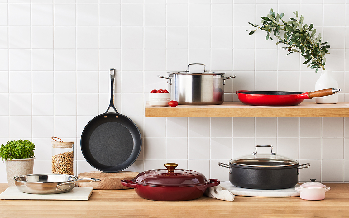 large cookware set