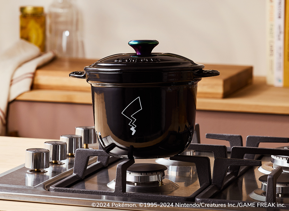 Le Creuset Sorbet Collection lifestyle shot