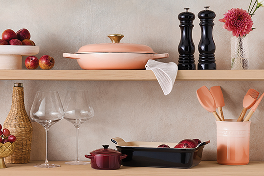 Azure and Volcanic Table Setting