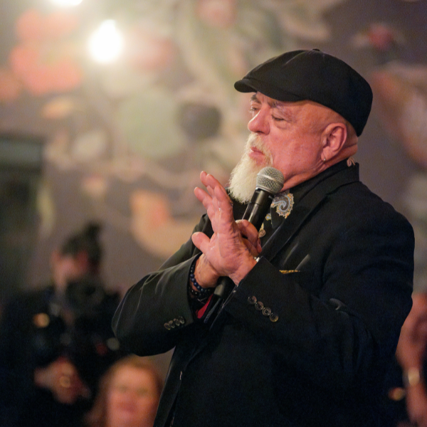 Pete speaking at Le Creuset's Assouline Launch Event