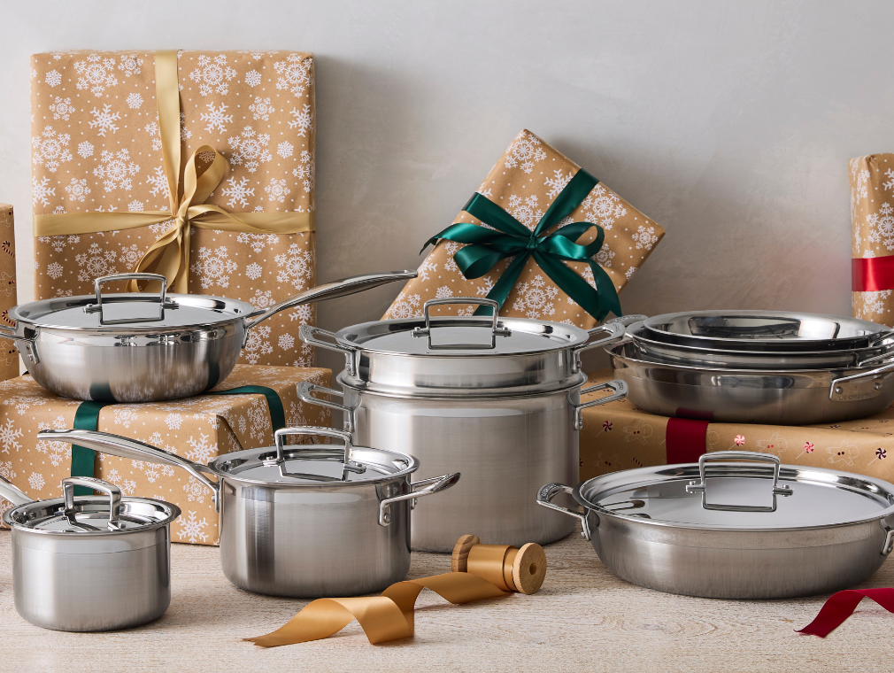 3-ply Stainless Steel Cookware