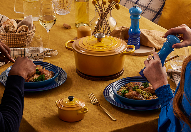 Azure and Nectar Table Setting