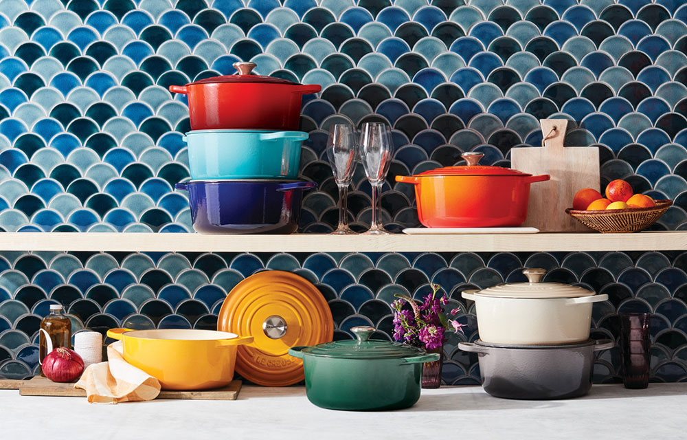 First, Finest and Favourite in Colourful Cookware