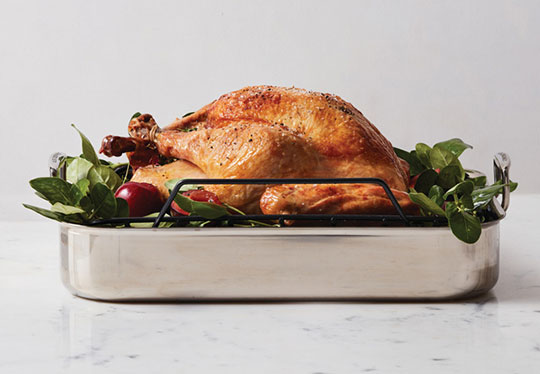 stainless steel roasting