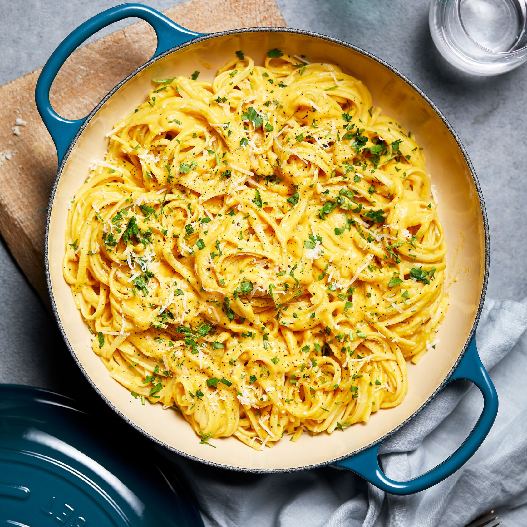 Creamy Butternut Squash Linguini