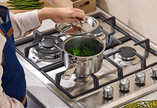 stainless steel fry pan