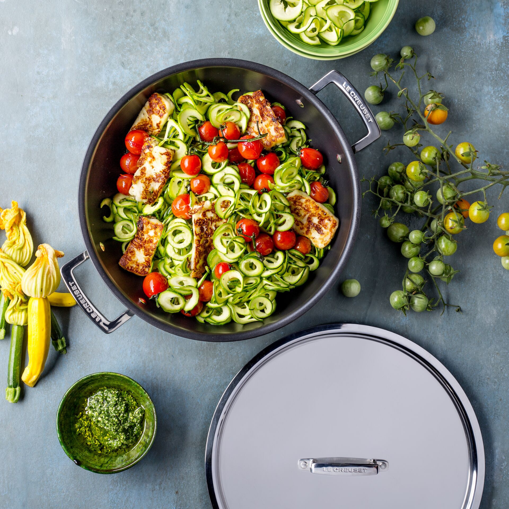 Courgetti Summer Pot