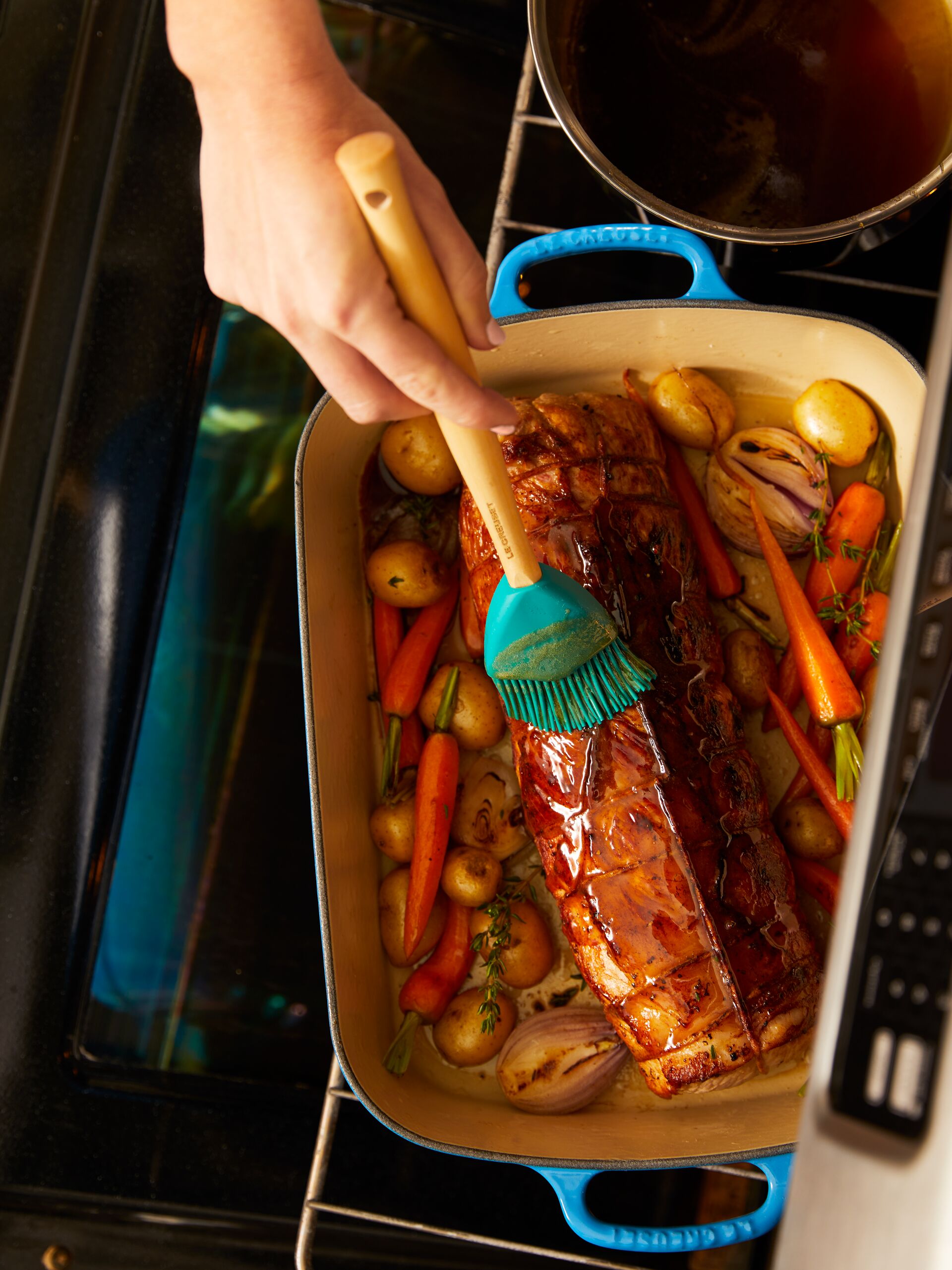 cast iron roasting