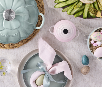 Mini cocotte on a table 