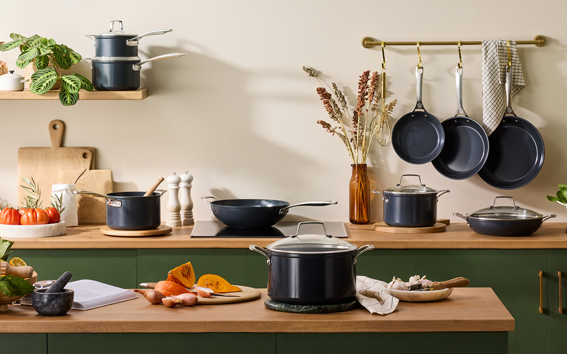 Le Creuset Essential Non-Stick Ceramic Cookware Range