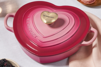 casserole shaped like a heart