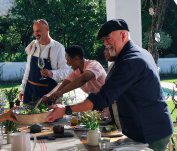 Pete on Le Creuset's Assouline Shoot