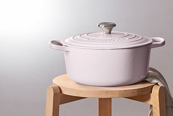 soft pink dutch oven