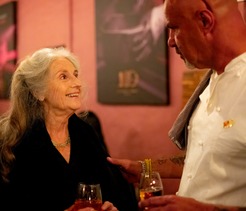 Alicia and Franck at Le Creuset's Assouline Launch Event