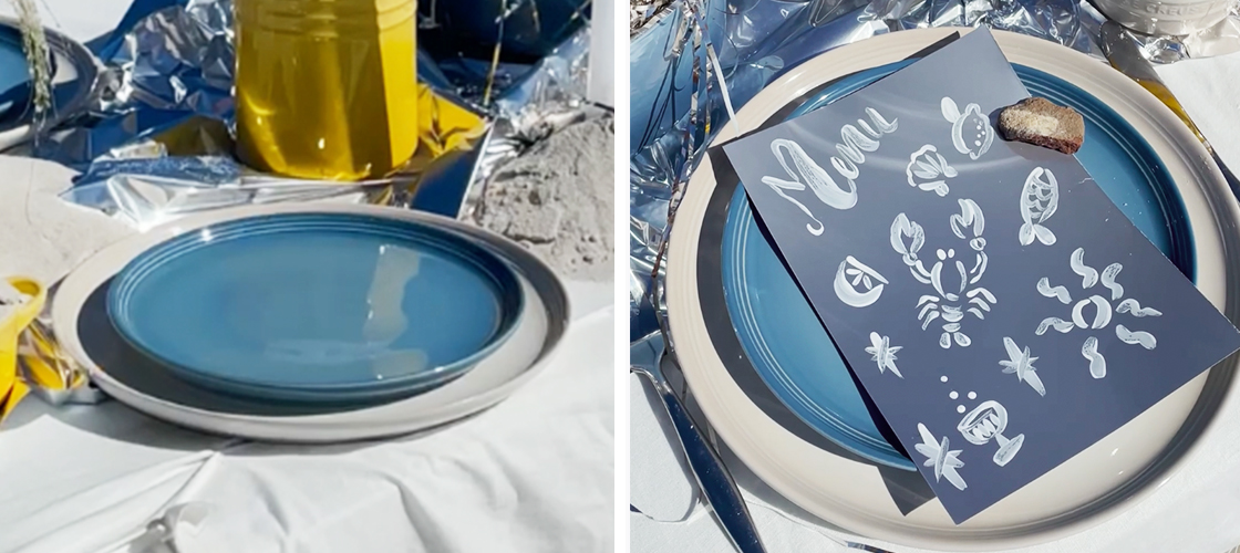 simple but elegant kitchen with open wood shelves