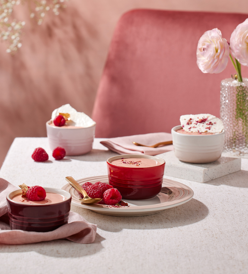 Ruby and Cardamom Custard