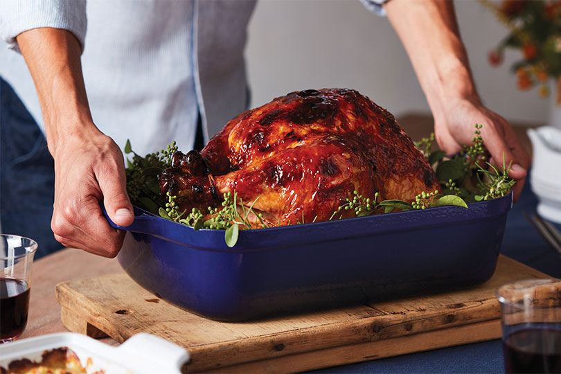 Sage and Citrus Glazed Turkey