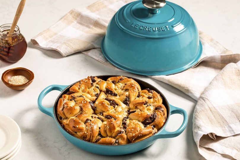 Chocolate Tahini Twists