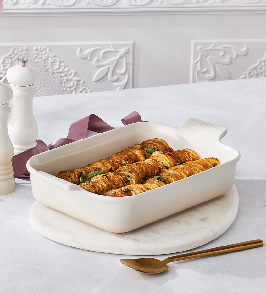 Crispy Buttery Potato Bake